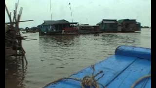 A floating village on TONLE SAP [upl. by Ettennan]