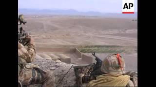 Southern Afghan battle leaves British commando 16 Taliban dead [upl. by Ainollopa155]