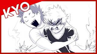 Kirishima Teaches Bakugou How To Relax My Hero Academia Comic Dub [upl. by Cristal]