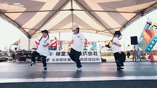 【SHOWCASE】ourbeat kaerakurara number │ Nemuro Beat the Floor 2024 │ FEworks [upl. by Nosyt291]