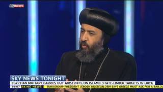 Coptic Orthodox Church Bishop On Islamic States Murder Of Christians [upl. by Dona]