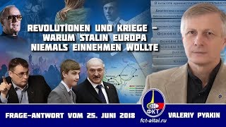 Nationalsozialismus in DE Internationalsozialismus in RU– 2 Experimente Valeriy Pyakin 25062018 [upl. by Laurene627]