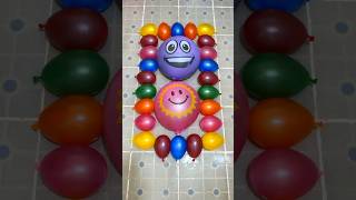 Now You Can Smile With Happy Emoji Balloons and Mini Rainbows Balloons Pop Reverse ASMR Satisfying [upl. by Ynahpit279]