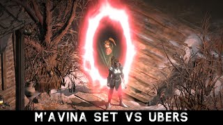 D2R MAvina Set vs Ubers [upl. by Keary]