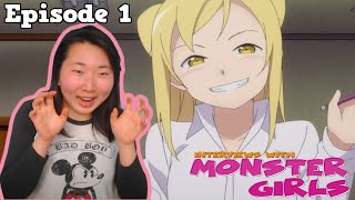 Vampire Snow Women amp Dullahan Interviews with Monster Girls Episode 1 Highlight Reaction amp Review [upl. by Atneuqal]