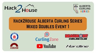 BelwayBelway vs MackenzieMiddleton  Draw 1  Hack2House Alberta Curling Series Doubles 1 3 [upl. by Haram]