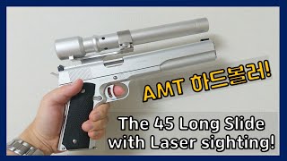 The 45 Long Slide with Laser Sighting 45구경 AMT 하드볼러 shorts [upl. by Berkie]