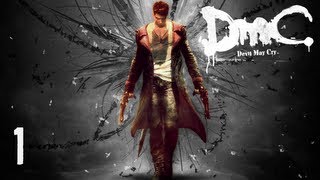 Прохождение DMC Devil May Cry  Миссия 1 — Обнаружен  Босс Охотник [upl. by Jazmin771]