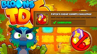 How to beat Patchs Cheap Chimps Challenge [upl. by Lisbeth681]