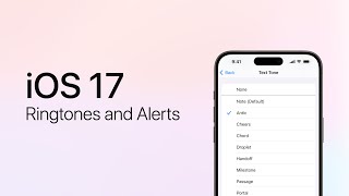 iOS 17 – New Ringtones and Alerts [upl. by Haberman410]