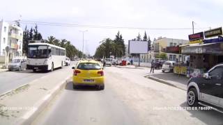 Dashcam Tunisia  Jendouba CityDrive [upl. by Tove]