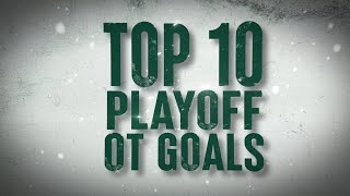 Mooseheads Top 10 OT Playoff Goals [upl. by Eenahs72]