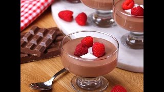 Greek Yogurt Chocolate Mousse  Dessert [upl. by Atiuqrahs]