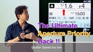 The Ultimate Aperture Priority Hack [upl. by Aneeram]