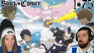 ¡KIRSCH FINRAL Y LANGRIS DESTACAN EN SUS EQUIPOS  REACCIÓN 1X75 BLACK CLOVER [upl. by Asserrac]