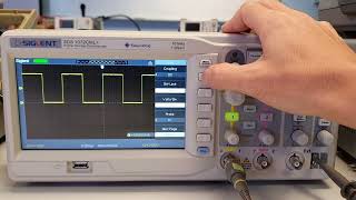 Siglent Oscilloscope Calibration procedure [upl. by Davilman633]