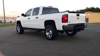 LIFTED 2011 CHEVROLET SILVERADO 1500 LT 4x4 four door short bed [upl. by Ahsuatan]