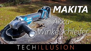 🛠PROFI AKKU WINKELSCHLEIFER von Makita im Test  DGA 517  Cordless Angle Grinder  Review amp Test [upl. by Elson]