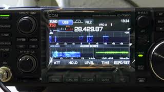 My New Icom 7300 Its AWESOME [upl. by Enieledam]