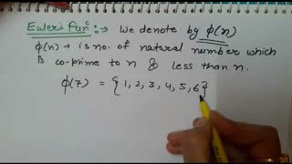 Euler function in Hindi  MSc IIT JAM BSc BTech Preparation  Ganitkosh [upl. by Los]