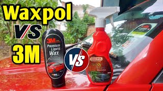 Waxpol Silky Touch Vs 3M Premium Liquid WaxComparison  3M vs Waxpol [upl. by Furey]