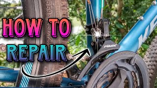 How To Repair Front Gear  Derailleur Adjustment mtb aboutMTB ​ [upl. by Niledam]