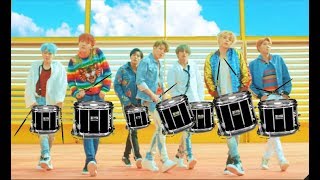 BTS DNA But They Play to A Drumline UK [upl. by Aititel]