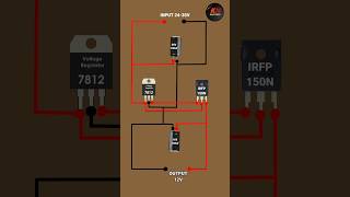 24V to 12v converter convert shorts [upl. by Nolos]