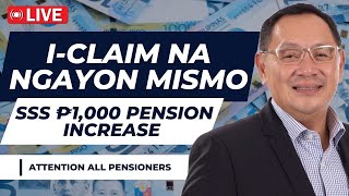 ICLAIM NYO NA SSS ₱1000 PENSION 2ND TRANCHE INCREASE [upl. by Aika]