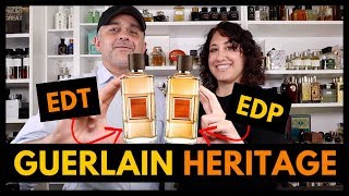 Guerlain Heritage EDT vs Guerlain Heritage EDP  Which Is Your Favorite Heritage [upl. by Zeuqram221]