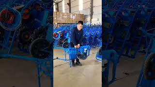 Part 42 Wheelbarrow electric trolley kola salad grain good helper in the construction industry [upl. by Krause]