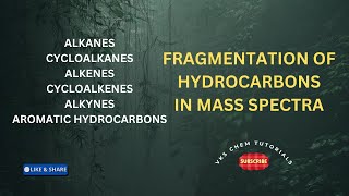 FRAGMENTATION PATTERN OF HYDROCARBONS [upl. by Osgood]