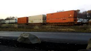 Csx freight train Voorheesville ny [upl. by Burrell]