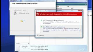 Install LibUSB 64bit for Windows Vista Windows 7 [upl. by Ryder]