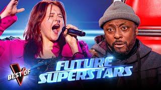 FUTURE SUPERSTARS Shock the Coaches in the Blind Auditions of The Voice 2024 [upl. by Eiramnerual]