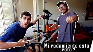 ¿Cómo saber si este rodamiento de mi bicicleta esta roto MANTENIMIENTO y REVISIÓN DE RODAMIENTOS💥 [upl. by Rosdniw475]