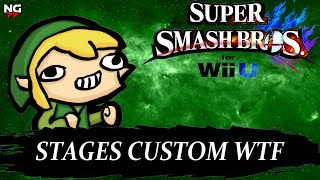 SSB4 Stages Custom WTF  Link est un GENIE FRHD [upl. by Anahsed]