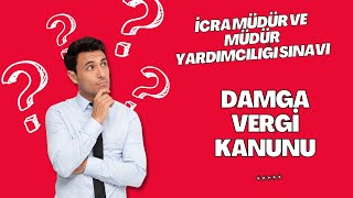 DAMGA VERGŞSŞ VERGİSİ KANUNU  icramüdüryardımcılığı icramüdüryardımcılığı [upl. by Rehptsirhc221]