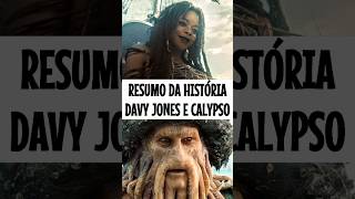 O início da história de Davy Jones e Calypso disney piratasdocaribe historia [upl. by Yrrem986]