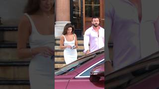 Billionaire couple leaving Hotel de Paris billionaire monaco luxury trending lifestyle fyp [upl. by Pelson340]