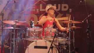 LIVE 20170714 羅小白 Swhite  Its My Life Bon Jovi drum cover [upl. by Llatsyrk]