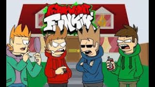 VS EddsWorld over Garcello  Friday Night Funkin mod showcase [upl. by Enicnarf]