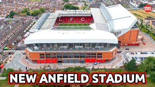 NEW SEASONSNEW LOOK Inside Anfield Stadium The 4thLargest Football Stadium In the Premier League [upl. by Airyt]