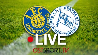 LIVE 1 FC Lok Leipzig vs Hertha 03 Zehlendorf  Regionalliga Nordost  SP13 [upl. by Llemor]