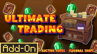 Ultimate Trading  Minecraft Marketplace Addon  Showcase [upl. by Calore]