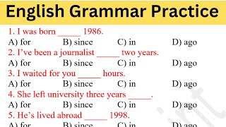 English Grammar Practice For ALL Exams [upl. by Nastassia]