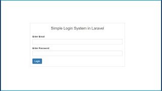 How to make Login System in Laravel [upl. by Detta]