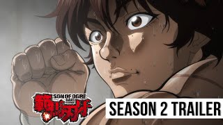 BAKI HANMA Season 2 Trailer  English Sub [upl. by Rosa]