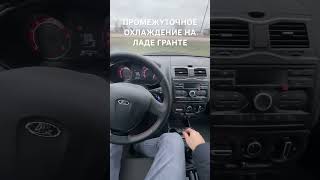 Промежуточное охлаждение активация LADA GRANTA 2023 test lada shorts [upl. by Adrell]