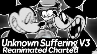 New Unknown Suffering V3 Charted Reanimated  Friday Night Funkin [upl. by Ellierim100]